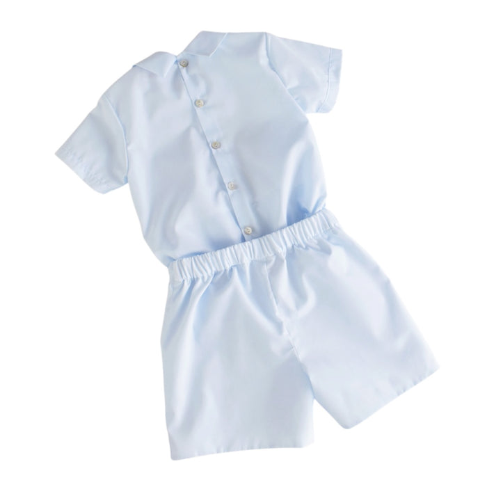 PREORDER Once Upon a Time Blue Boy Handsmocked Set (SHIPS OCTOBER)