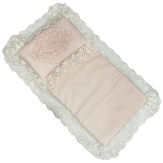 PREORDER Windsor Pink Bassinet Pad/Liner 2-piece set (SHIPS OCTOBER)
