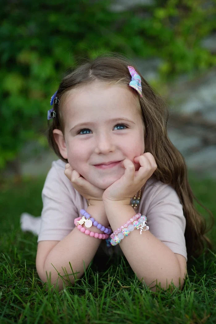 Pretty Pastel Soft Touch Bracelet Set, 2pc