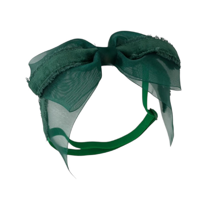 Primrose Green Color Bow Headwrap