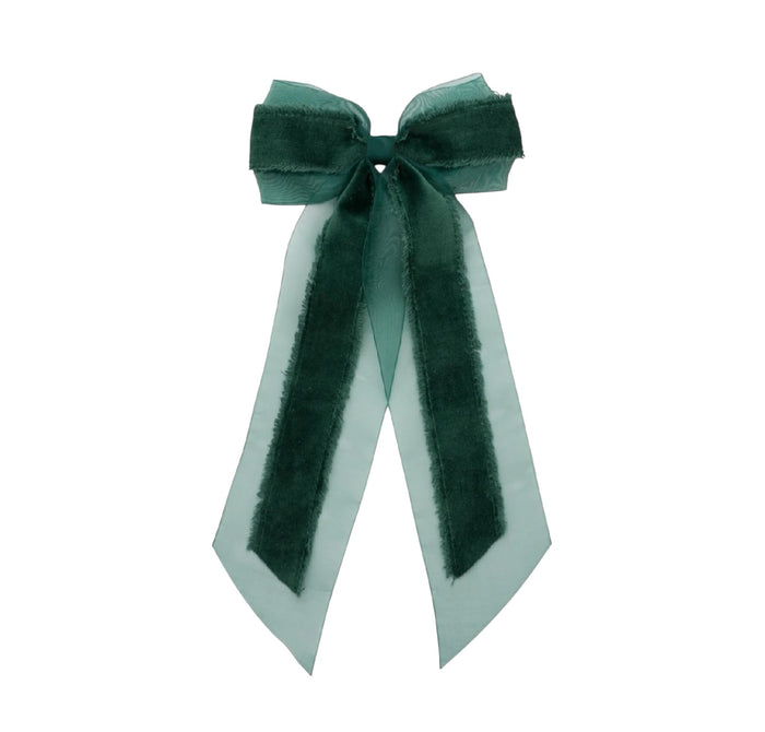Primrose Green Color Long Bow