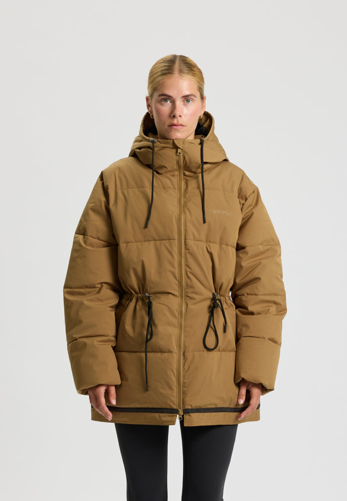 Rethinkit Puffer Jacket SHELTER Jacket 4210 golden brown