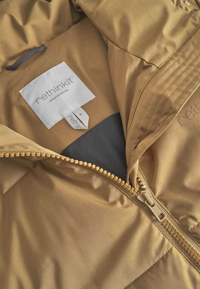 Rethinkit Puffer Jacket SHELTER Jacket 4210 golden brown