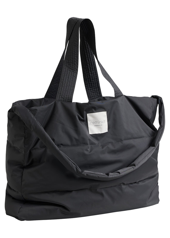 Rethinkit Puffer Shopper Bag Accessory 0022 almost black