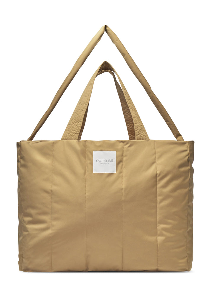 Rethinkit Puffer Shopper Bag Accessory 4210 golden brown