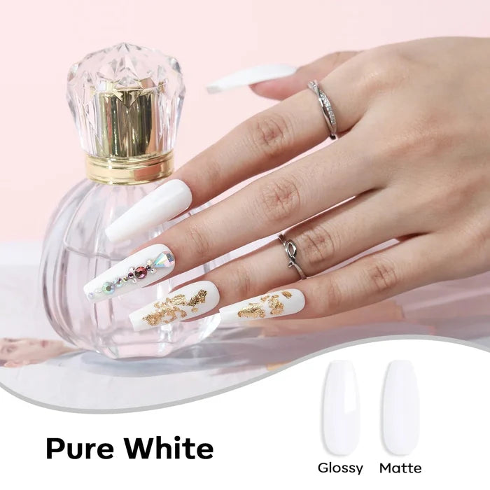 Pure White - Dipping Powder (0.42 Oz) Dip Powder MODELONES #005