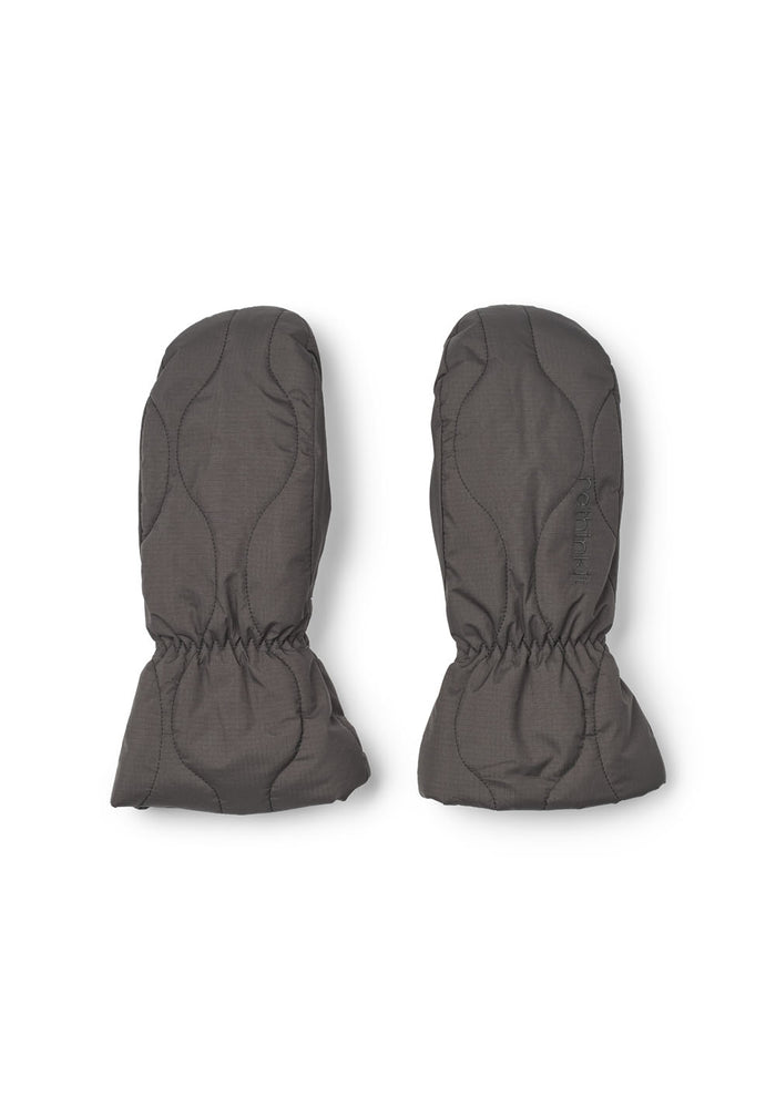 Rethinkit Quilted Mittens Field Country Accessory 0022 almost black