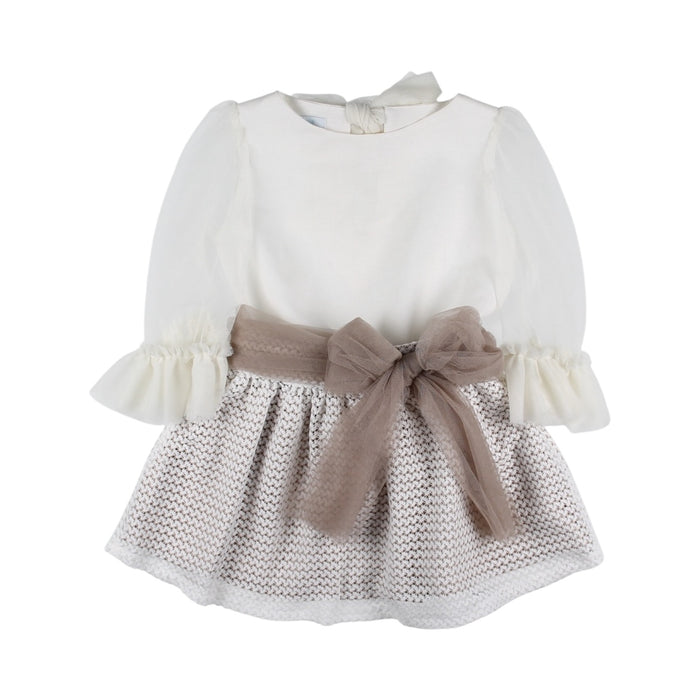 Rachel Girl Mocca/Cream 2-Pc Set