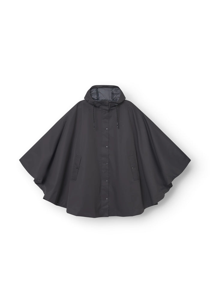 Rethinkit Rainshell Cape Cape 0022 almost black