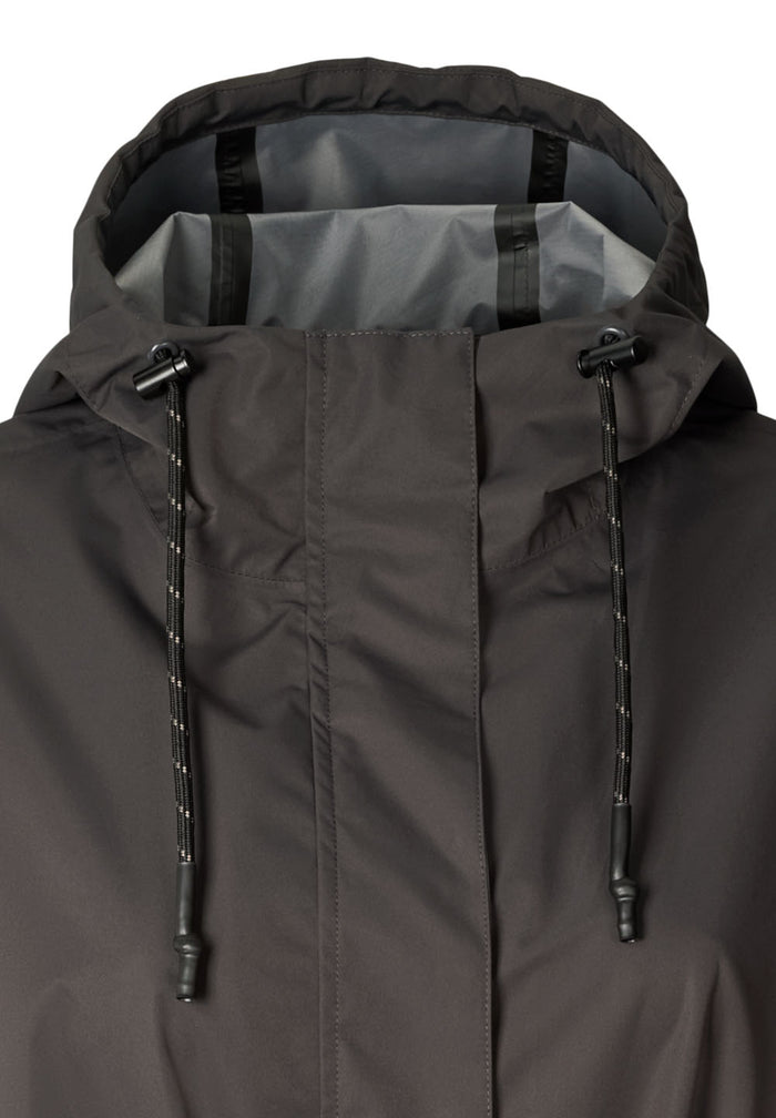 Rethinkit Rainshell Coat coat 0022 almost black