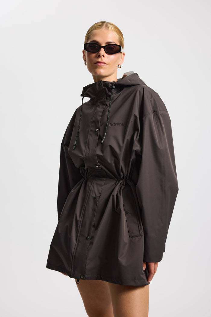 Rethinkit Rainshell Jacket Jacket 0022 almost black