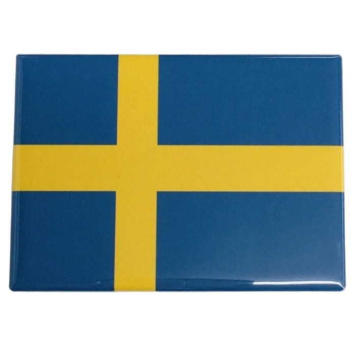 Rectangle Magnet, Sweden Flag
