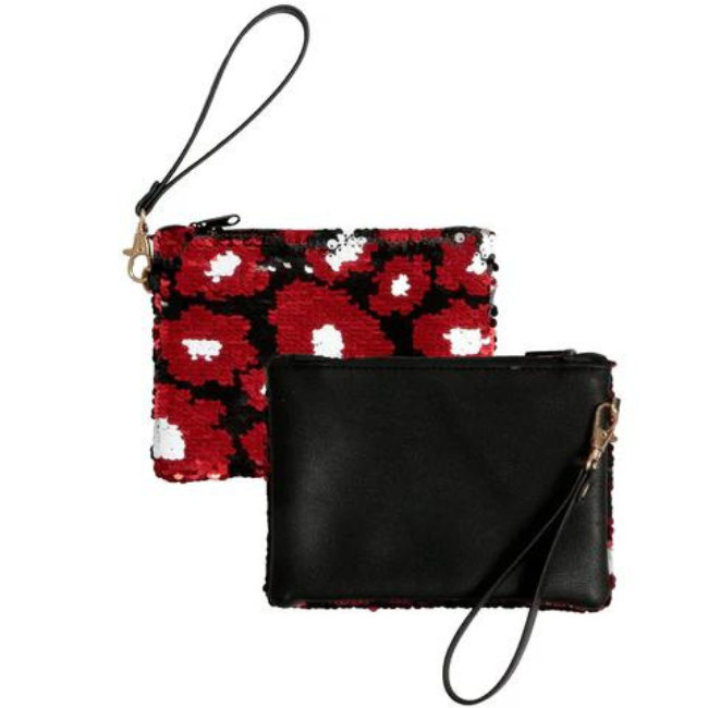 Red and Black Clutch