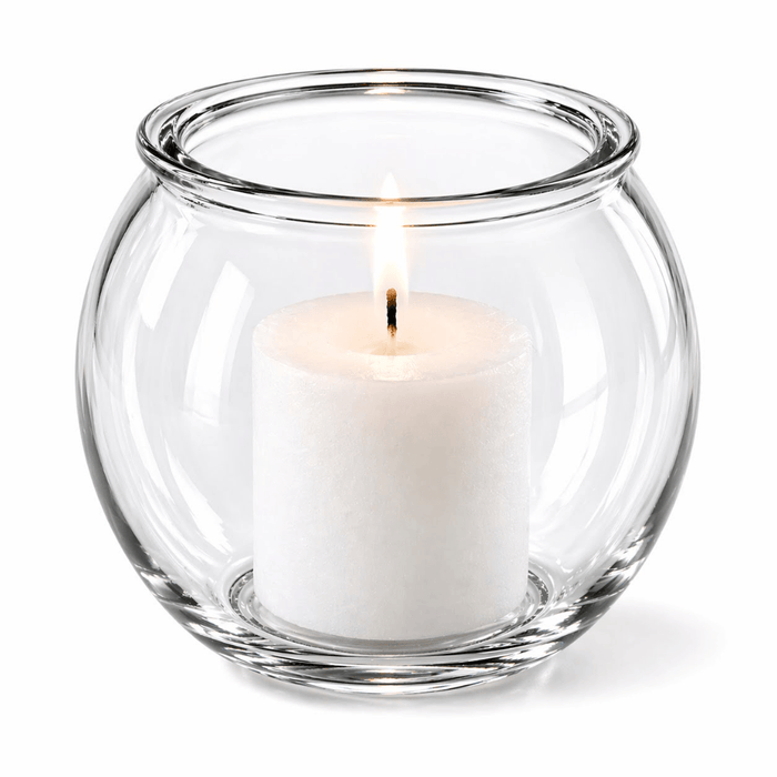 Richland Bubble Ball Vase with Rim 3" Set of 48