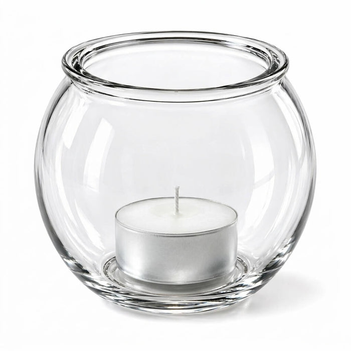 Richland Bubble Ball Vase with Rim 3" Set of 48