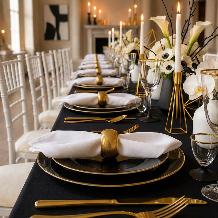 Richland Napkin Ring 2.3" Gold Set of 48