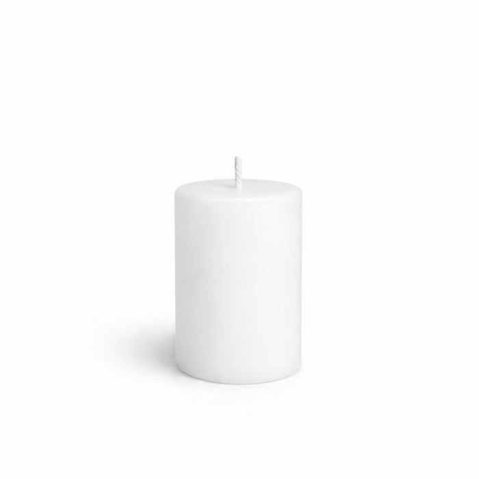 Richland Pillar Candle 2"x3" White Set of 80