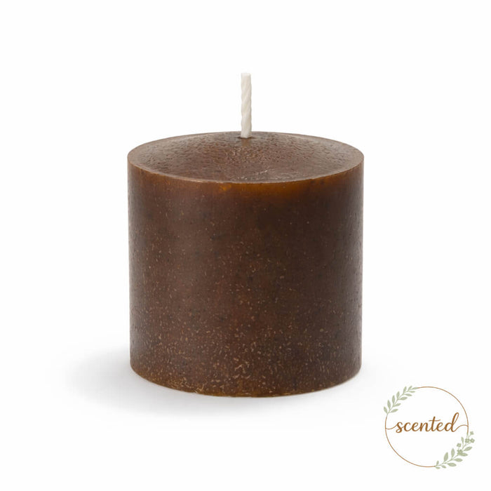 Richland Votive Candles Brown Cinnamon Bun Scented 10 Hour Set of 72