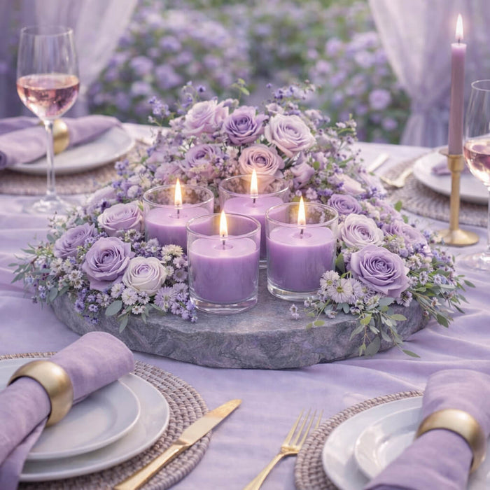 Richland Votive Candles Lavender Scented 10 Hour Set of 288