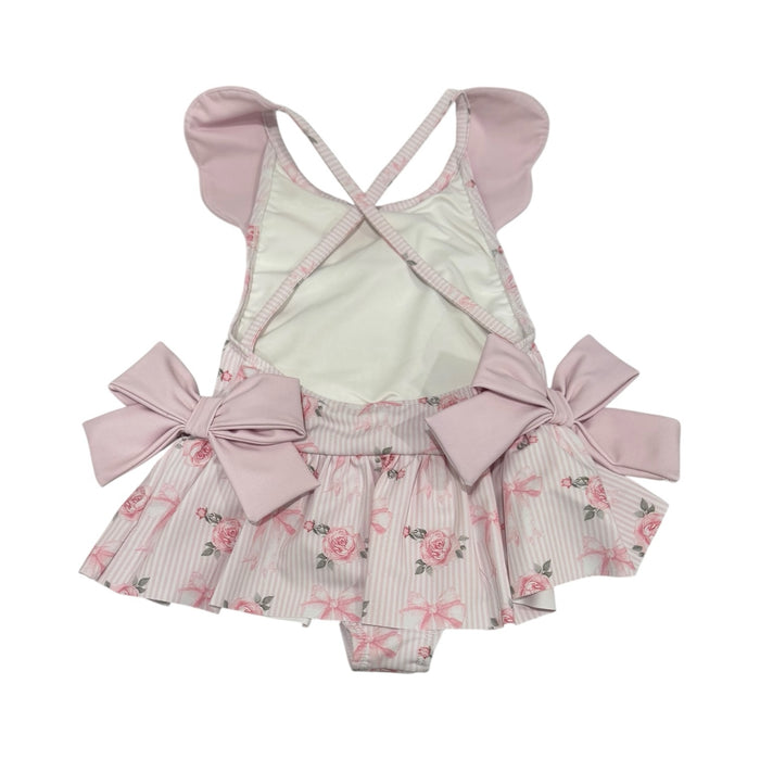 Rose Bows Girl Swimsuit