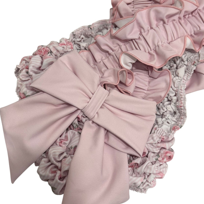 Rose Frilled Swimsuit