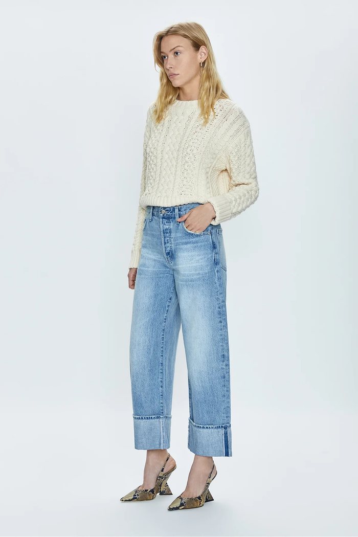 Ryder High Rise Cuffed- Essex