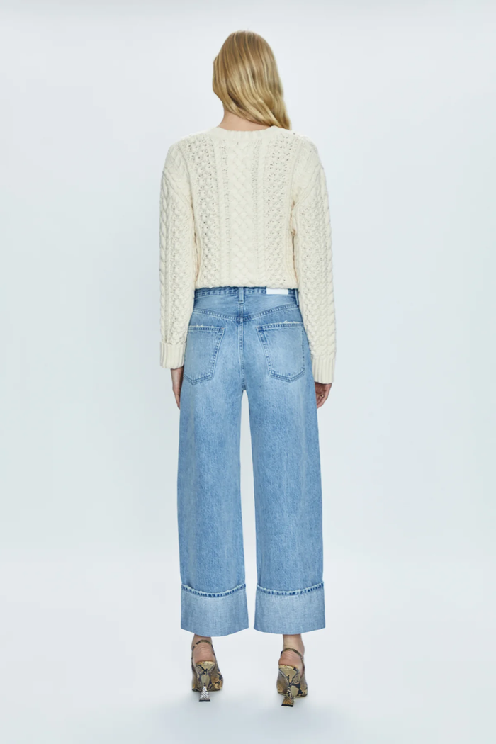 Ryder High Rise Cuffed- Essex