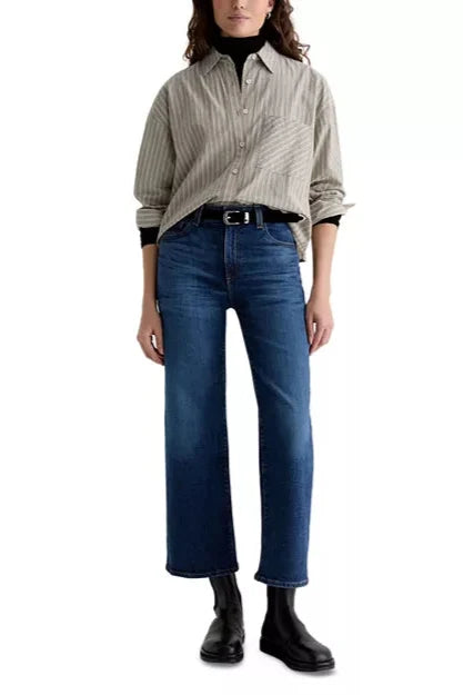 Saige Wide Leg Crop - Veiled