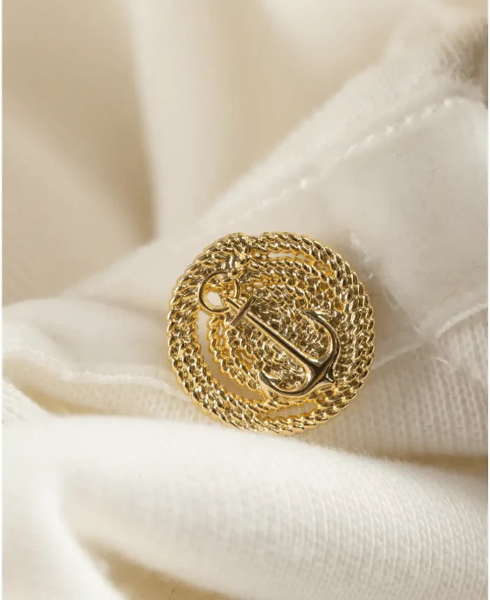 Sailor sweater of pregnancy Molene ivory - Pull