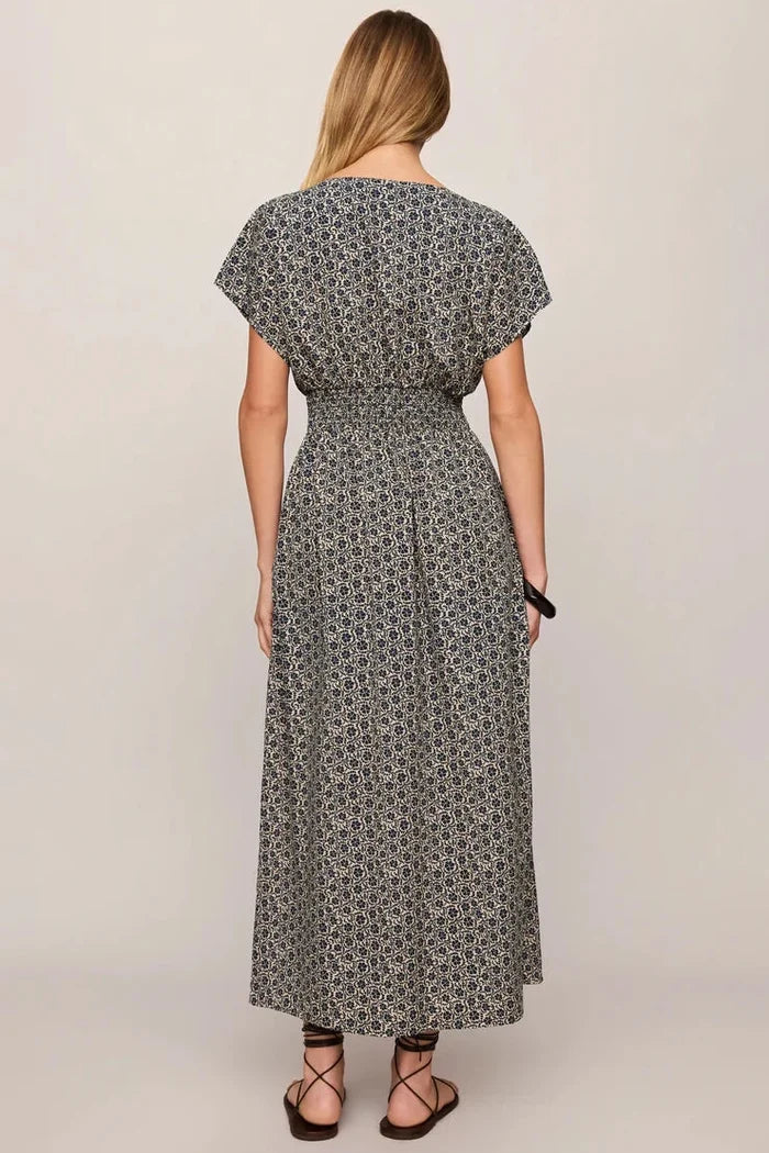 Sanna Iris floral midi dress - Z Supply