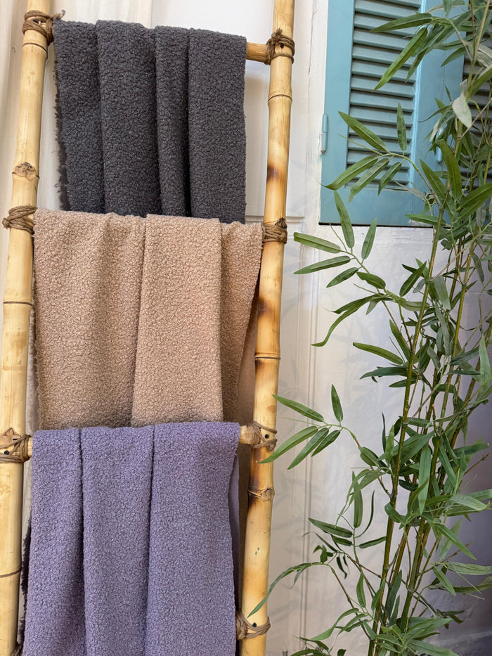 Debaj scarf styled as a refined women’s accessory