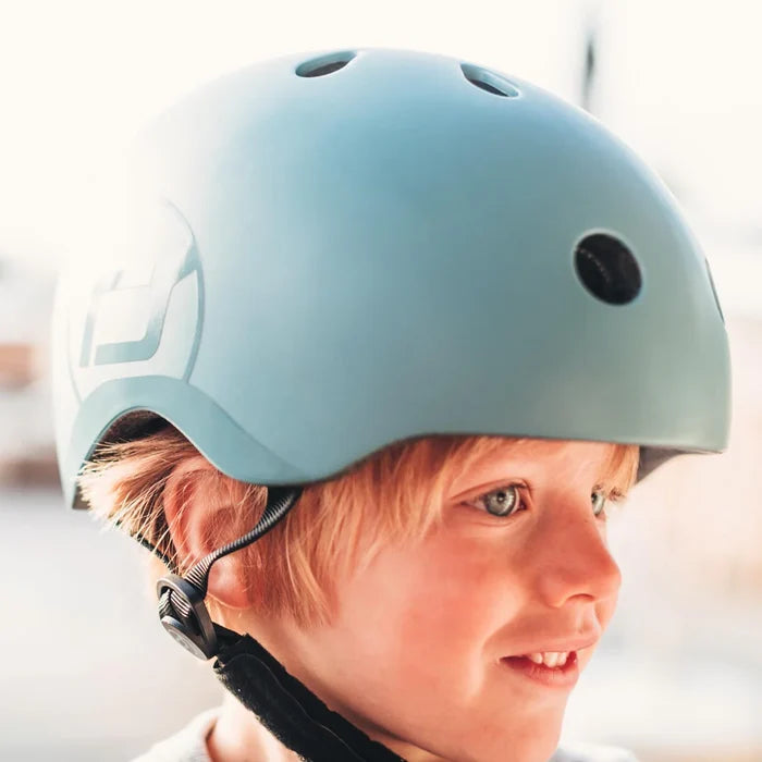 Scoot and Ride Helmet Steel