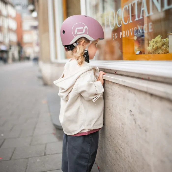 Scoot and Ride Helmet Wildberry