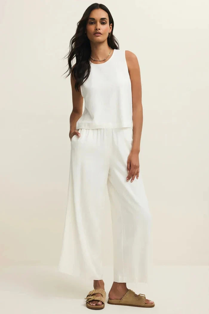 Scout Linen Pant - White