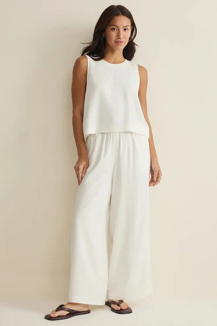 Scout Linen Pant - White