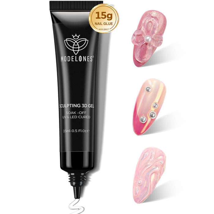 Modelones Sculpting 3D Gel 15ml Nail Glue MODELONES #