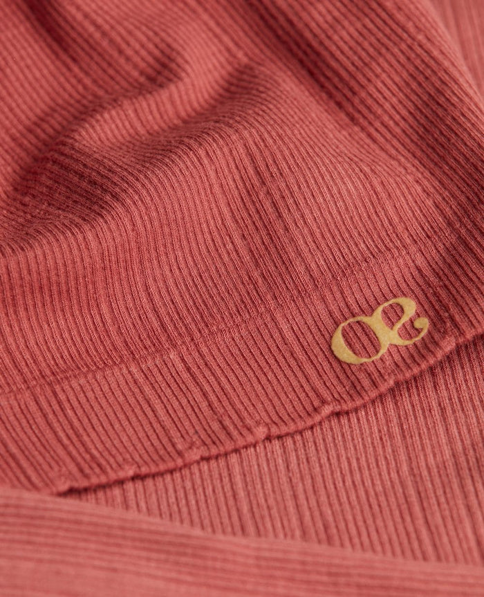 Seamless maternity briefs Zoé terracotta