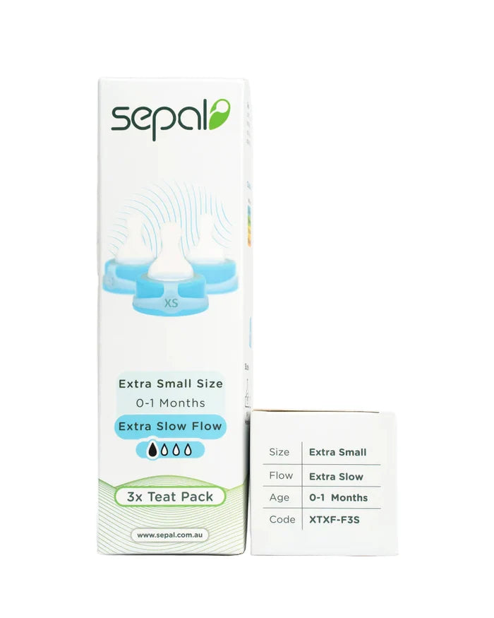 Sepal 3 Pack Teats | Extra Small Teat | Extra Slow Flow