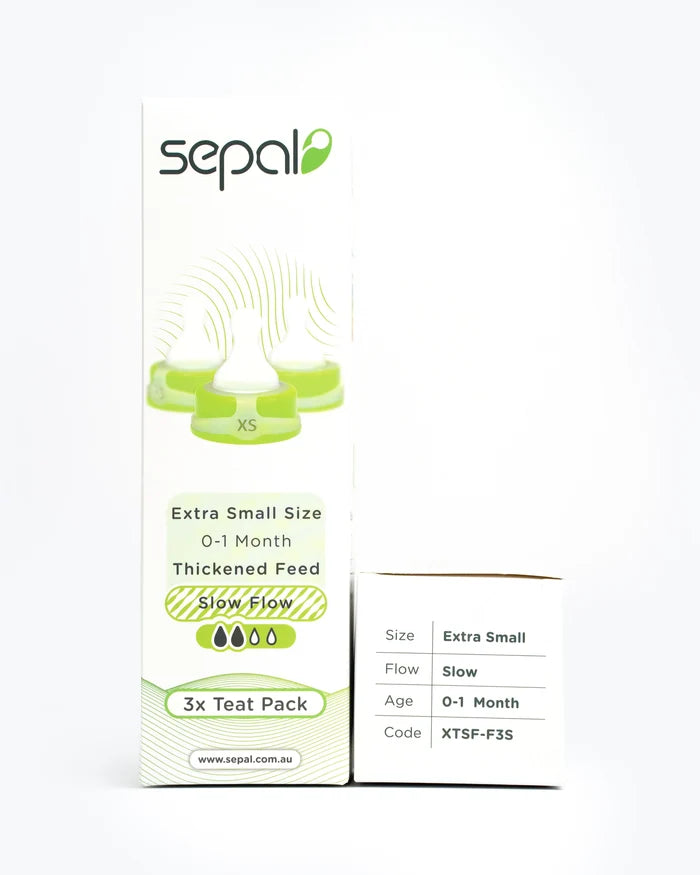 Sepal 3 Pack Teats | Extra Small Teat | Extra Slow Flow (Copy)