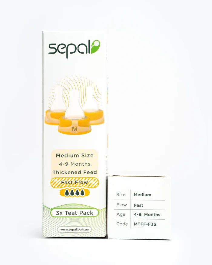 Sepal 3 Pack Teats | Medium Teat | Fast Flow