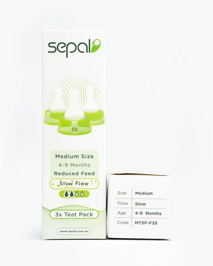 Sepal 3 Pack Teats | Medium Teat | Slow Flow