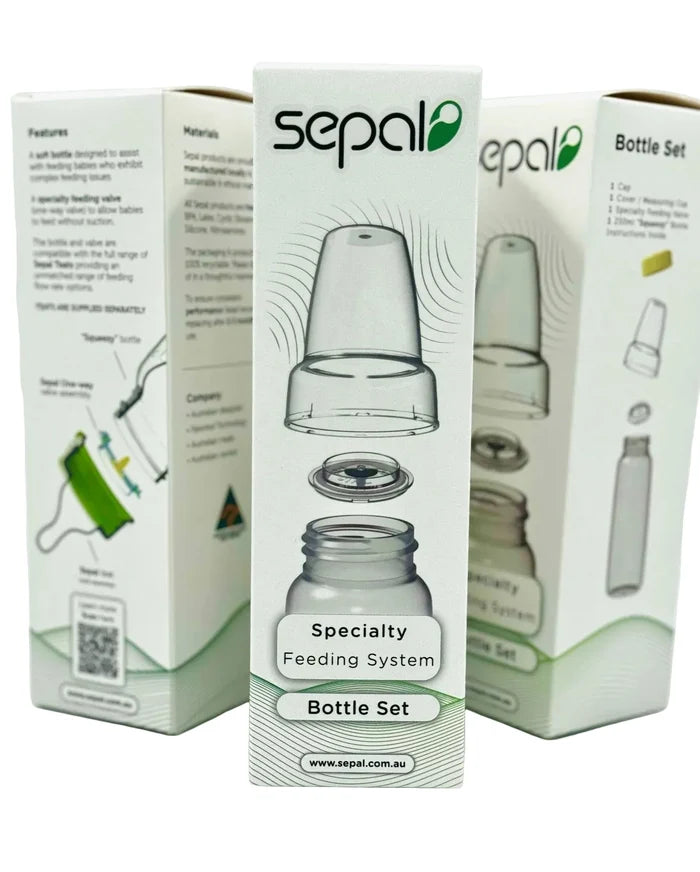 Sepal 150ml Bottle Set | Extra Small Teat | Extra Slow Flow