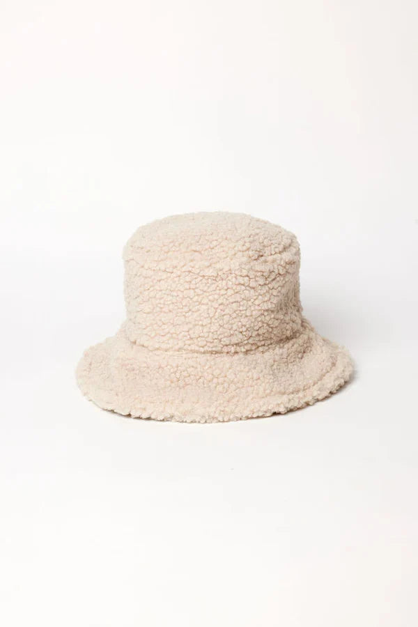 Sherpa Reversible Bucket Hat - Natural