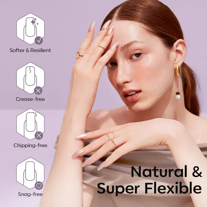 Short Square - Frosted Nail Tips