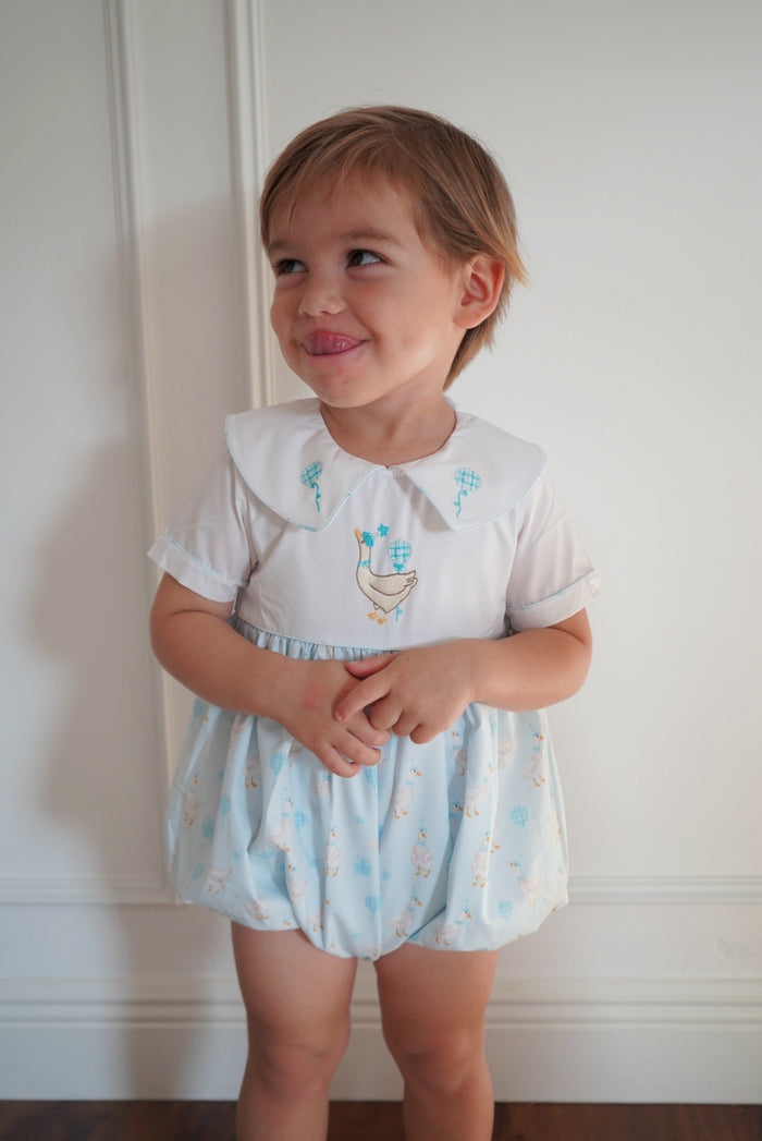 Silly Goose Birthday Boy Romper