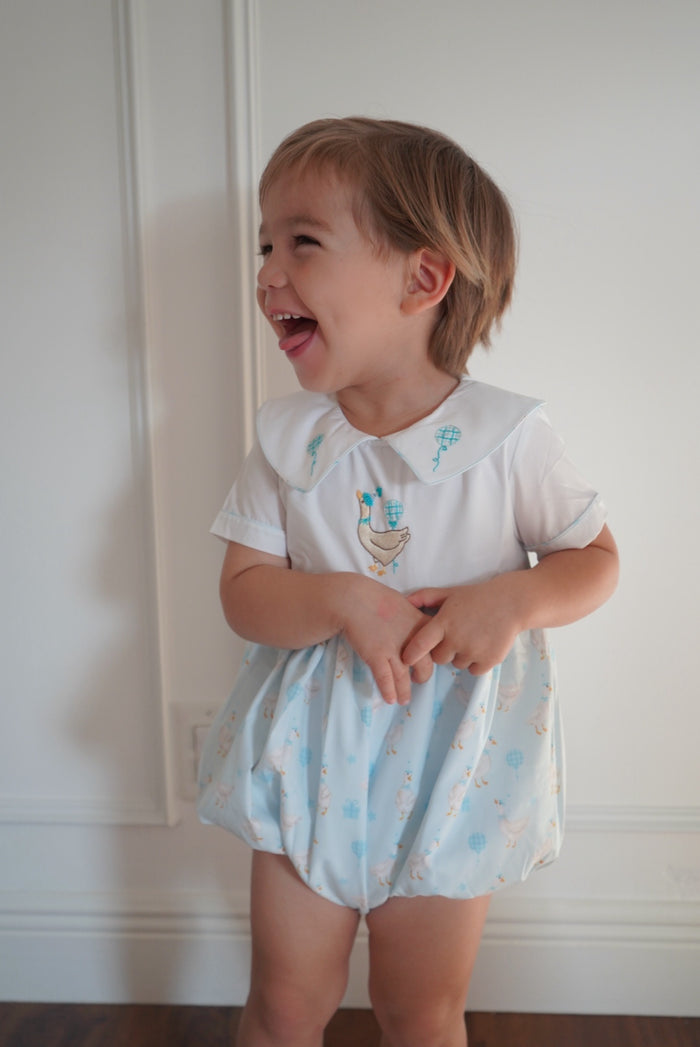 Silly Goose Birthday Boy Romper