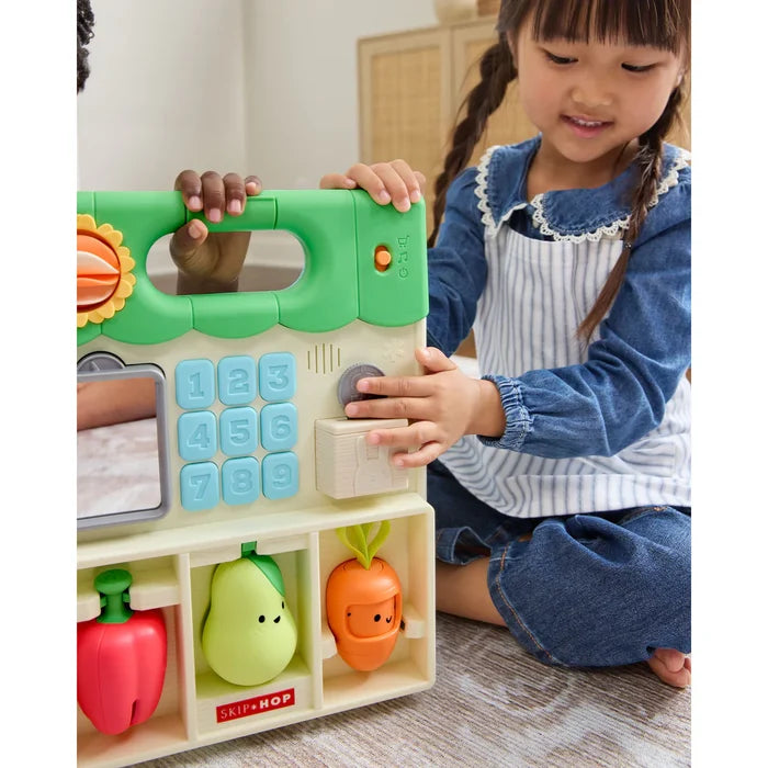 SKIP HOP FARMSTAND GROW ALONG 5-IN-1 ACTIVITY WALKER