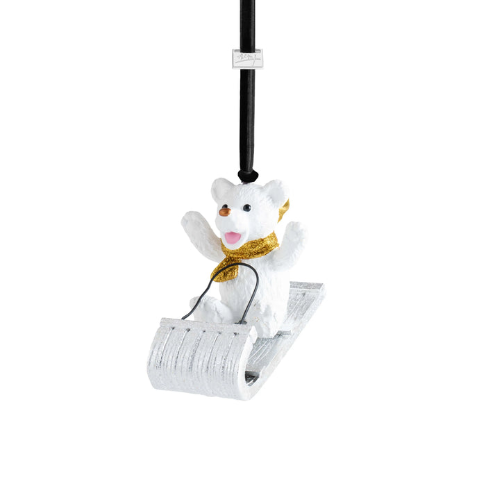 Michael Aram Sledding Teddy Ornament