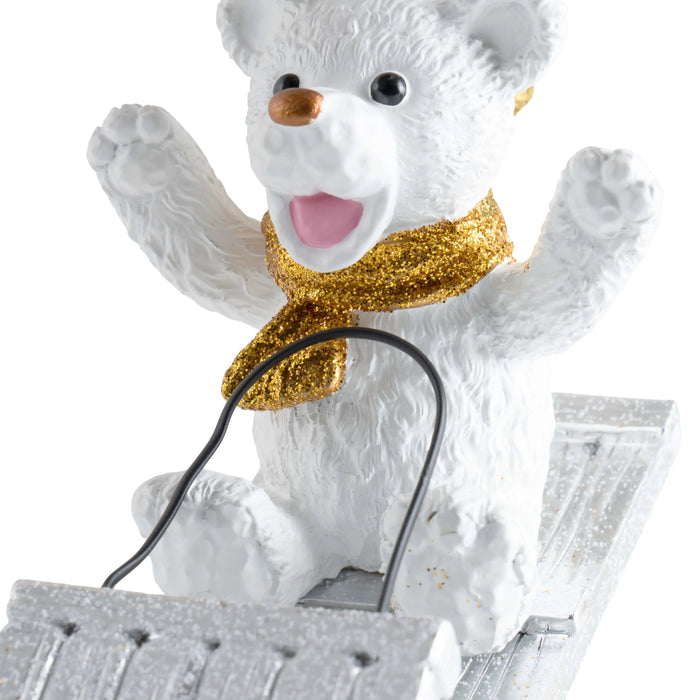 Michael Aram Sledding Teddy Ornament