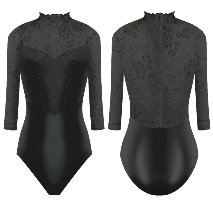 Snowflake Lace Leotard (L0100L)